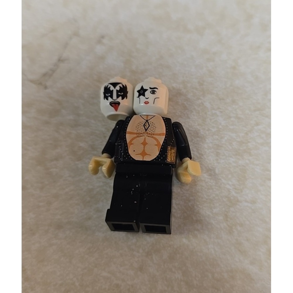 Citizen Brick KISS Custom Minifigure Starchild and Demon Heads Rock Band Figure‎